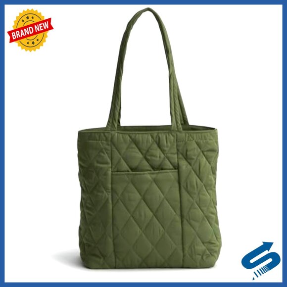 Small Water-Repellent Tote with Zip Closure, 12x12x5 Inches